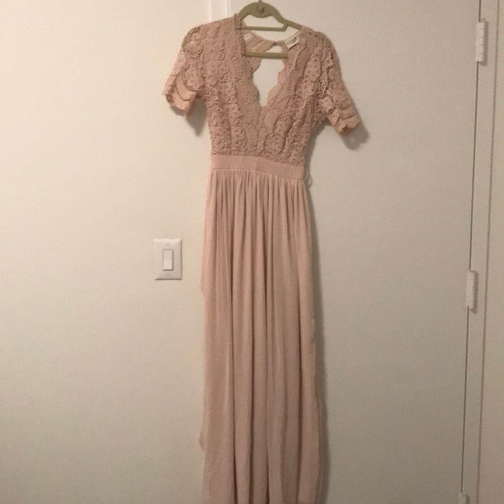 Asos bridesmaid dress. Open back and beautiful!